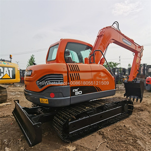 Excavadora de Ruedas Doosan Dx60W Dx60 Dx80 Dx140 Dx150 Dx210 Dx140 de 8 Toneladas con Motor de 41KW - Product Image 3
