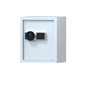 Coffre-fort ignifuge en acier personnalisé avec serrure électronique numérique et à clé, blanc, pour bureau, maison, hôtel, stockage d'objets de valeur - Product Image 3