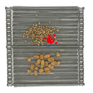 전문 고강도 스테인리스 스틸 와이어 메쉬 컨베이어 벨트 롤러 체인 구동 고품질 스틸 와이어 메쉬 - Product Image 5