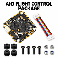 Contrôleur de vol JHEMCU GHF722AIOHD 40A AIO F722 pour drone FPV Betaflight HD OSD 2S 6S DShot600 I2C LED Métal