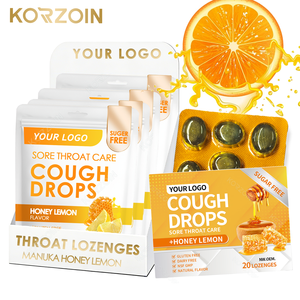 Caramelos <span class=keywords><strong>para</strong></span> <span class=keywords><strong>la</strong></span> <span class=keywords><strong>Tos</strong></span> OEM, <span class=keywords><strong>Dulces</strong></span> con Miel <span class=keywords><strong>para</strong></span> el Dolor de Garganta, Pastillas <span class=keywords><strong>para</strong></span> <span class=keywords><strong>la</strong></span> Garganta, Fabricación de Caramelos Duros de Marca Privada, Fabricante Chino, Sabor Limón - Product Image 1