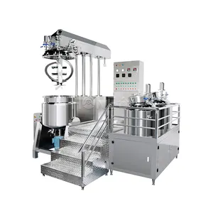 HONE GMP standard high shear emulsifying machine cosmetic hand cream making machine body lotion vacuum homogenizer mixer