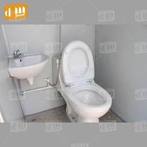 Chine Toilettes mobiles VIP de luxe de toilettes mobiles remorque de douche portable à vendre toilettes mobiles préfabriquées to - Product Image 4
