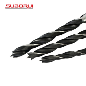 Suborui <span class=keywords><strong>3</strong></span>มม. 6มม. 8มม. 10มม. 13มม. HCS ก้านเห<span class=keywords><strong>ล</strong></span>็กคาร์บอนสูงปลายสว่านเจาะไม้ - Product Image 4