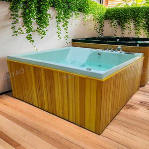 Jacozi Outdoor <span class=keywords><strong>Spa</strong></span> 3-4 Person Modern Balboa System Jacuzy Outdoor <span class=keywords><strong>Spa</strong></span> <span class=keywords><strong>Jacussi</strong></span> Outdoor PVC Hot Tub <span class=keywords><strong>Spa</strong></span> - Product Image 2