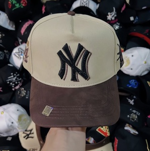 หมวกแก๊ปปักลายส่วนตัว OEM/ODM ผ้าหนังกลับทรง 5 แฉก แบบ Snapback รุ่น Sad <span class=keywords><strong>Boyz</strong></span> ของแท้ Gorras G5 Barbas Beard - Product Image 3