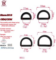 Boucle en D en POM de haute qualité, personnalisable avec logo, 25 mm, tendance et conviviale, pour accessoires de sac à dos – Vente en gros directe usine Chine