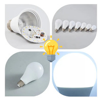 Ampoule blanche brillante 7W 9W 12W 15W lumière chaude blanche tête de lampe E27 de haute qualité éclairage d'ampoule LED super lumineuse