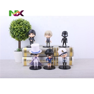 Ensemble de figurines mignonnes de <span class=keywords><strong>Detective</strong></span> <span class=keywords><strong>Conan</strong></span>, 6 styles, boîte mystère en gros - Product Image 5