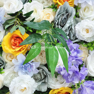 ของตกแต่งผนังประดิษฐ์ดอกไม้แบบม้วนออกประตูกำแพงดอกไม้สัมผัสของจริงผนังดอกไม้ - Product Image 5