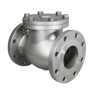 Válvula de Retención de Acero Inoxidable COVNA DN200 de 8 Pulgadas ANSI Clase 150 con Brida de Alto Flujo CF8M - Product Image 1