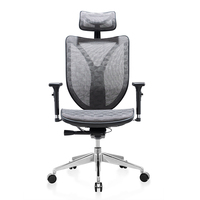 Chaise de bureau moderne en maille, à dossier haut, de haute qualité, confortable, pour ordinateur
