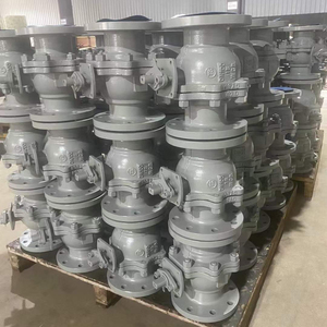 Thép Carbon Van Bi Mặt Bích <span class=keywords><strong>Q41F</strong></span>-<span class=keywords><strong>16C</strong></span> <span class=keywords><strong>WCB</strong></span> Con Dấu Mềm Bóng Van Van Hơi - Product Image 2