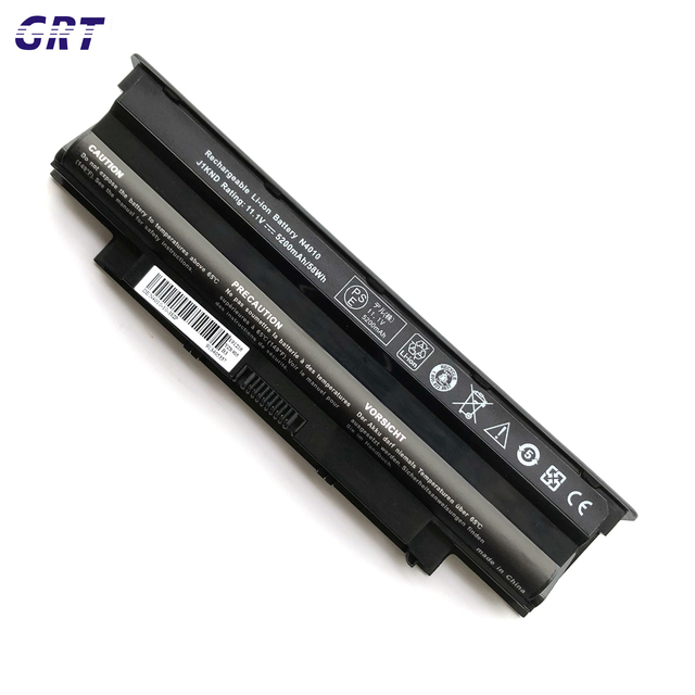 Replacement Battery for Dell Inspiron N4010 Laptop Battery J1KND WT2P4 N4010 N5010 13R/14R/15R 5200mAh