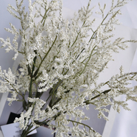 Bouquet de fleurs artificielles en gros d'usine, herbe d'amour artificielle, Desmodium Gyrans, fait main en plastique, pour la maison, mariage, Noël