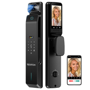Interphone vidéo intelligent transfrontalier Tuya HV10 avec reconnaissance faciale, empreinte digitale, veine palmaire et déverrouillage par <span class=keywords><strong>mot</strong></span> <span class=keywords><strong>de</strong></span> <span class=keywords><strong>passe</strong></span>, compatible Wi-Fi, Grade B - Product Image 1