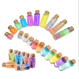 Bottiglie <span class=keywords><strong>di</strong></span> <span class=keywords><strong>Vetro</strong></span> Trasparenti da 4ml-20ml, Fiale con Stampa Serigrafica, Coperchio in Sughero, <span class=keywords><strong>Contenitori</strong></span> Fai-da-Te per Profumi - Product Image 6