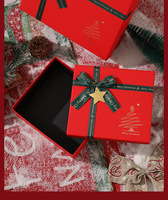 Boîte cadeau de Noël de luxe personnalisée, emballage pour coffret cadeau, bijoux, Noël, demoiselles d'honneur, boîte cadeau de mariage, boîte de rangement pliable
