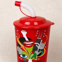 Haute qualité Portable 500ml ensemble de verres en plastique couvercle paille OEM vente chaude enduit pour enfants retour école sûr pour lave-vaisselle