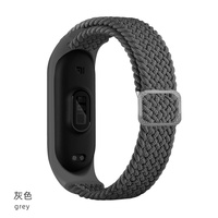 Nouveau bracelet en nylon élastique orange pour Xiaomi MI Band 7 6 5, bracelet de sport respirant, bracelet de remplacement pour montre intelligente