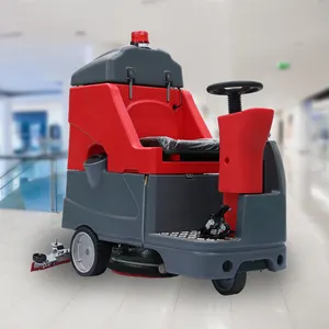 RONLON RLA660 Automatic Auto scrubber Commercial Epoxy Marble Tile Ride On Hard Floor Cleaning Machine