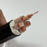 Cable de alimentación de cobre puro estándar nacional 2/3/4/5 Core Cable de alimentación ignífugo de Bajo humo sin halógenos
