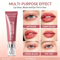 Produits très demandés en stock : Gloss à lèvres en tube souple, effet repulpant, brillance verre, hydratant, non collant, effet longue tenue, confortable à porter