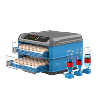 Incubateur d'oeufs de poule 128 à 2 couches couveuse automatique d'oeufs de ferme de volaille tout en un