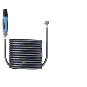 Tuyau de lavage de voiture haute pression Mubin avec pistolet pulvérisateur, tuyau d'eau flexible de 25 pieds pour le nettoyage de voitures et l'arrosage du jardin - Product Image 1