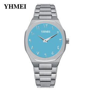 Montre-bracelet à quartz de luxe <span class=keywords><strong>pour</strong></span> <span class=keywords><strong>homme</strong></span> OEM YHMEI, en acier inoxydable, design haut de gamme, sport et affaires, idéale <span class=keywords><strong>pour</strong></span> un cadeau, marque de premier choix - Product Image 2