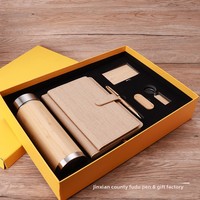 Ensemble cadeau en bambou de style chinois, souvenir d'entreprise pour les mariages, les anniversaires, les remises de diplômes, les fêtes de déménagement