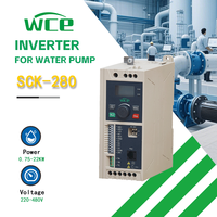 Variateur de fréquence à pression constante série WCE SCK280 4-22KW pour alimentation en eau, contrôle vectoriel, communication RS485/Modbus, moteur haute performance