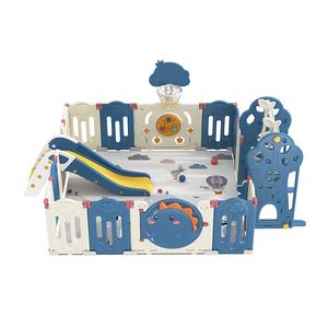 Tappetino in plastica moderna per gioco per bambini con recinzione di sicurezza per uso interno - Product Image 4