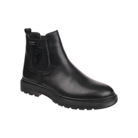 Voyager Shoes M1035 Bottes Chelsea classiques pour hommes en cuir véritable imperméables antidérapantes respirantes de haute qualité pour l'automne