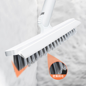 Cepillo multifuncional para baño con cerdas de nailon para limpieza de grietas y revestimientos de azulejos. - Product Image 1