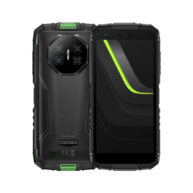 DOOGEE Fire 3 Pro Rugged Smartphone 5.5 Inch HD+ Display 8350mAh Battery 16GB RAM 128GB Storage Android IP68 Fingerprint LTE GSM