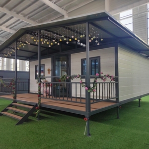 บ้านพักตู้คอนเทนเนอร์คุณภาพสูง อพาร์ทเมนท์ โรงแรม พื้นที่พักผ่อนกลางแจ้ง พื้นที่ตั้งแคมป์ ร้านอาหาร พื้นที่สำนักงาน ติดตั้งง่าย ราคาประหยัด พับเก็บได้ - Product Image 5