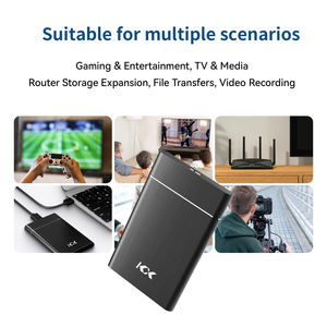 Hard Disk Eksternal Dual Disk Micro USB 3.0 HDD Portabel 1TB Hard Drive Portabel Double Secure - Product Image 2