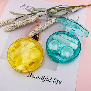 Vente en gros de lentilles de contact <span class=keywords><strong>Oxysept</strong></span> colorées de haute qualité étuis à lentilles de contact ronds avec accessoires - Product Image 2