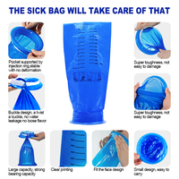 YURUI vente en gros avion voyage Pe jetable sac d'émèse vomi/sac d'urine hôpital maladie médicale Portable sac d'émèse en plastique