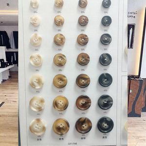 Thân Thiện Với Môi Thời Trang Sang Trọng Bốn Lỗ Phù Hợp Với Nút Nhựa Hình Chữ Nhật Nút Với Biểu Tượng Tùy Chỉnh Bao Phủ Kỹ Thuật - Product Image 3