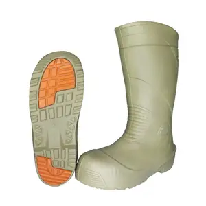 أحذية بوت من المطاط المقاوم للماء وخفيفة الوزن تستخدم في المناطق الصلبة وأماكن الجليد وأماكن التأكل أثناء العمل أحذية بوت شتوية دافئة من مادة ABS ضد السحق وأماكن الإنزلاق