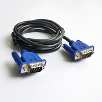 RS232 Serial DB9 macho a DB9 hembra Serial COM Port Cable adaptador de extensión RS232 DB 9in macho hembra a través del cable