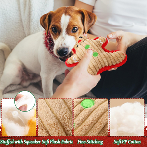 Juguetes de Peluche para Perros con Sonido, Personalizados al por Mayor, OEM y ODM, Material de Peluche, Juguetes Navideños para Perros, 2026 - Product Image 3