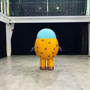 Costume <span class=keywords><strong>de</strong></span> mascotte gonflable en forme <span class=keywords><strong>de</strong></span> grain <span class=keywords><strong>de</strong></span> café <span class=keywords><strong>de</strong></span> 2 m, modélisation 3D, costume gonflable personnalisé pour adultes, costume <span class=keywords><strong>de</strong></span> mascotte en tissu Oxford durable - Product Image 4