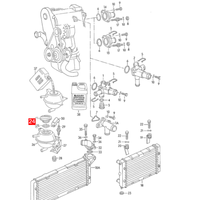 Direktverkauf ab Werk. 1H0121321A 1114800400 3B0120321 Modell Motorkühlung Ausgleichsbehälter Flüssigkeitstankdeckel