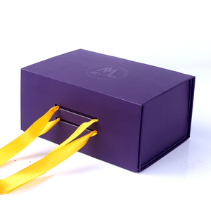 Wholesale Custom LOGO Luxury Wig Boxes Bundle Hair Extension Magnetic Folding Packaging Box With Satin Insert