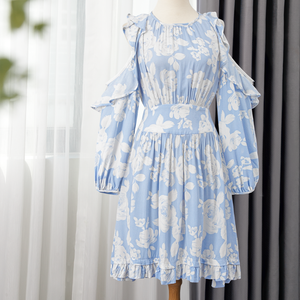 Tan Pham Gia Lutz marca 2024 alta calidad 100% algodón transpirable vestido informal para mujeres hecho en Vietnam precio de fábrica - Product Image 6