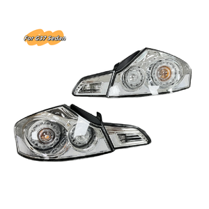 Задний фонарь MRD для 2007 2013 Infiniti G35 G37 седан с прозрачными линзами, задний фонарь 26550-JK00D 26555-JK60B - Product Image 6