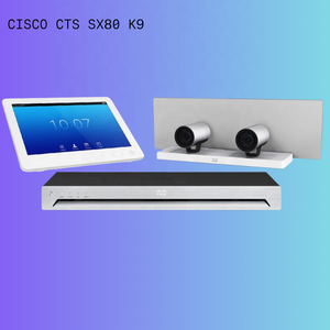 ระบบประชุมทางวิดีโอ CTS-SX80-K9 รุ่นใหม่ TelePresence SX80 60 กล้อง และระบบสัมผัส 10 จุด รุ่น CTS-SX80-IP60-K9 - Product Image 1